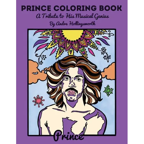 Prince Coloring Book: A Tribute to His Musical Genius