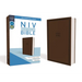 NIV, Value Thinline Bible, Imitation Leather, Brown
