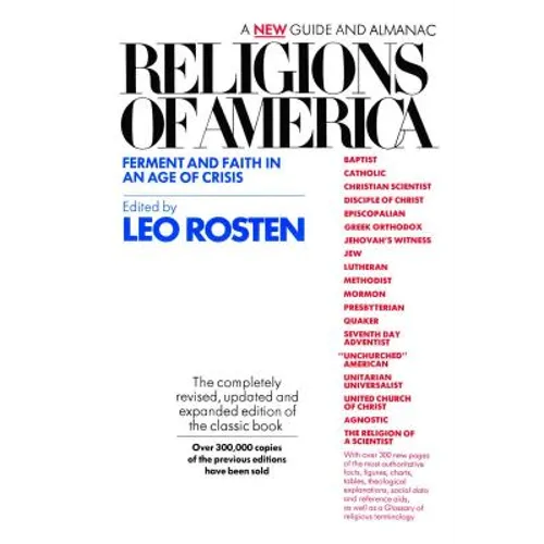 Religions of America: Ferment and Faith in an Age of Crisis: A New Guide and Almanac