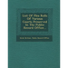 List of Plea Rolls of Various Courts Preserved in the Public Record Office...
