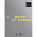 A Matter of Radiance