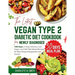 The Latest Vegan Type 2 Diabetic Diet Cookbook for Newly Diagnosed: 1000 Days of Tasty, Delicious, Low-Sugar, Low-Carb Plant-Based Recipes for Blood S