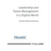 Leadership and Talent Management in a Digital World