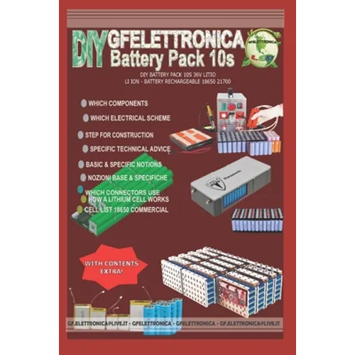 DIY Battery Pack 10s 36v Litio - Li Ion - Battery Rechargeable 18650 21700