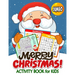 Jumbo Merry Christmas Activity Books for Kids: 50+ High Quality Coloring, Hidden Pictures, Dot To Dot, Connect the dots, Maze, Word Search, Crossword