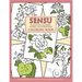 Sensu: Hanafuda-Inspired Floral Illustrations Coloring Book