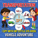 Transportation I Spy: I Spy with My Little Eye Book, Vehicle Adventure for Kids Ages 2-5, Toddlers and Preschoolers