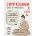100 Large Print Cryptogram Quotes by Famous People: Buddha Cryptoquotes Puzzle Books for Adults