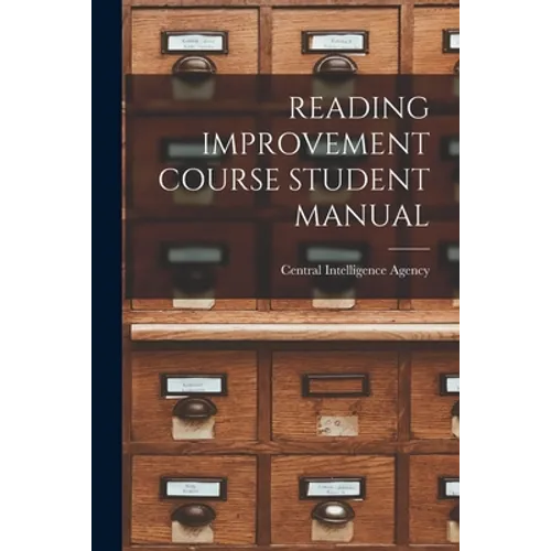 Reading Improvement Course Student Manual