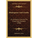 Shakespeare And Goethe: On Gresham's Law And The Single Gold Standard (1900)