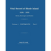 Vital Record of Rhode Island 1636-1850: Births, Marriages and Deaths: Portsmouth