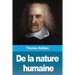 De la nature humaine