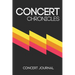 Concert Chronicles: Concert Journal