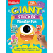 Giant Sticker Monster Fun: Hours of Giant Sticker Fun for Young Puzzlers 3 and Up, Halloween Mazes, Puzzles and Activities in This 64-Page Monster Boo