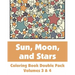 Sun, Moon, and Stars Coloring Book Double Pack (Volumes 3 & 4)
