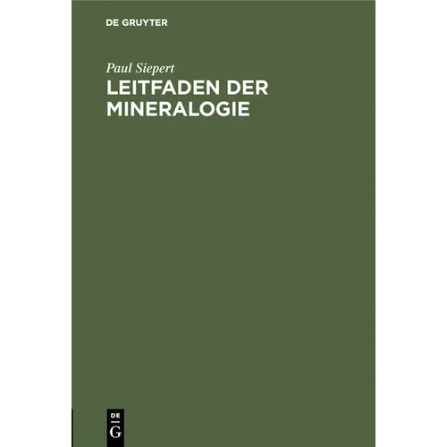 Leitfaden Der Mineralogie