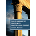 Paul's Language of Grace in its Graeco-Roman Context