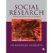 Social Research: Theory, Methods and Techniques