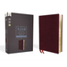 Nasb, Thinline Bible, Large Print, Bonded Leather, Burgundy, Red Letter Edition, 1995 Text, Comfort Print