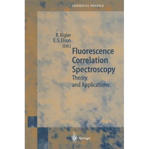 Fluorescence Correlation Spectroscopy: Theory and Applications