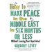How to Make Peace in the Middle East in Six Months or Less: Without Leaving Your Apartment