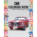 Car Coloring Book: 100 page car coloring book suitable for all ages