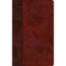 ESV Large Print Thinline Bible (Trutone, Burgundy/Red, Timeless Design)
