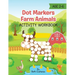 Dot Markers Farm Animals Activity Workbook