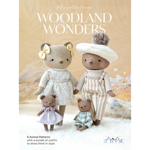Woodland Wonders: 6 Animal Patterns with a Bundle of Outfits to Dress Them in Style