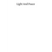 Light and Peace: Instructions for Devout Souls to Dispel Their Doubts and Ally Their Fears