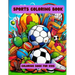 Sports Coloring Book: Coloring Book for Kids