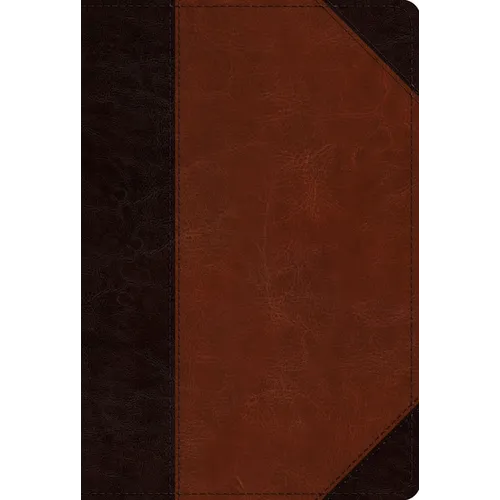 ESV Men's Study Bible (Trutone, Brown/Cordovan, Portfolio Design)