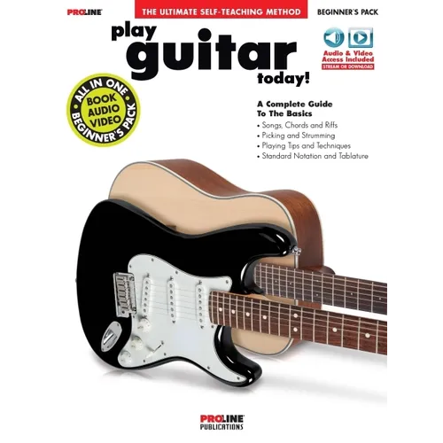 Play Guitar Today Beginner's Pack Book/Online Media