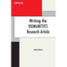 Writing the Humanities Research Article