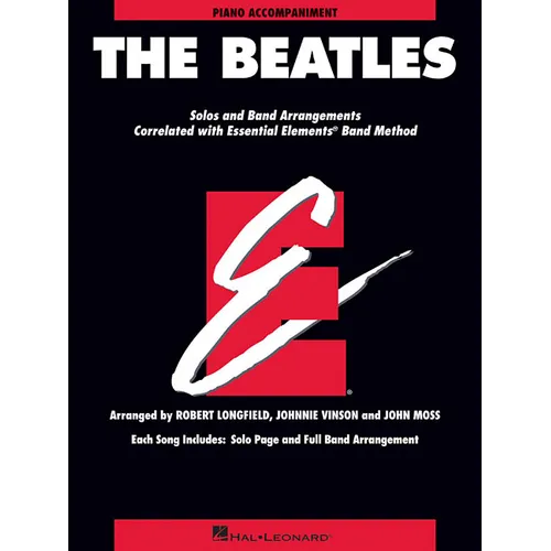 The Beatles: Essential Elements for Band Correlated Collections Piano Accompaniment - Paperback