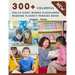 300+ Colorful Dolch Sight Words Flashcards Reading Fluency Phrases Book English - Polish: Complete list vocabulary children need to know and read firs