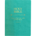 KJV Holy Bible, Trust in the Lord Life Verse Edition, Large Print, Coastal Blue Ultrasoft: (Red Letter, Teal, 1611 Version)