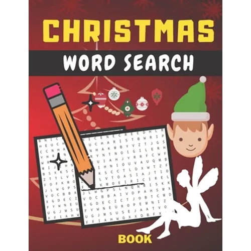 Christmas Word Search Book: Gifts For Kids, For Fun On Holiday