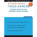 For Math Tutors: AP Calculus AB Exam 7 Full-Length Practice Tests for the Multiple Choice Sections: 7 Full-Length Practice Tests for th