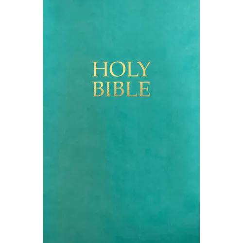 Kjver Gift and Award Holy Bible, Deluxe Edition, Coastal Blue Ultrasoft: (King James Version Easy Read, Red Letter)