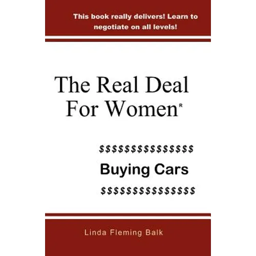 The Real Deal For Women: Buying Cars