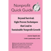 Beyond Survival: Eight Proven Techniques that Lead to Sustainable Nonprofit Growth