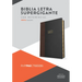 Rvr 1960 Biblia Letra Supergigante, Negro Con Café Símil Piel, Con Índice: Con Referencias. Nueva Tipografía