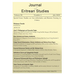 Journal of Eritrean Studies [Vol. IX No. 1, 2022]