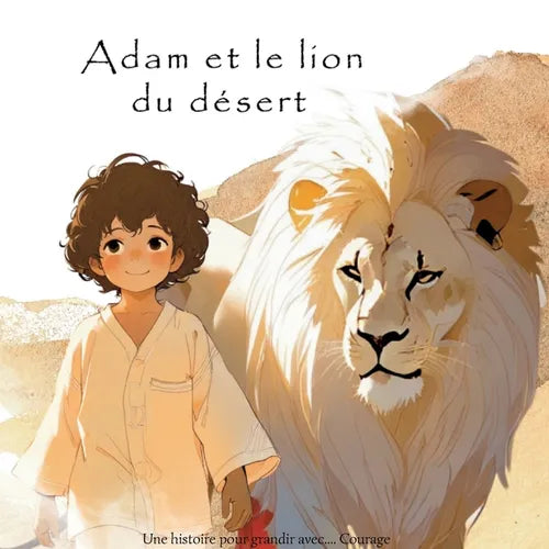 Adam et le lion du désert: Une histoire pour grandir avec... Courage