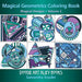 Magical Geometrics Coloring Book: Magical Designs