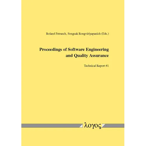 Proceedings of Software Engineering and Quality Assurance