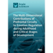 The Multi-Dimensional Contributions of Prefrontal Circuits to Emotion Regulation during Adulthood and Critical Stages of Development