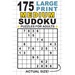 175 Large Print Medium Sudoku Puzzles for Adults: Only One Puzzle Per Page! (Pocket 6"x9" Size)