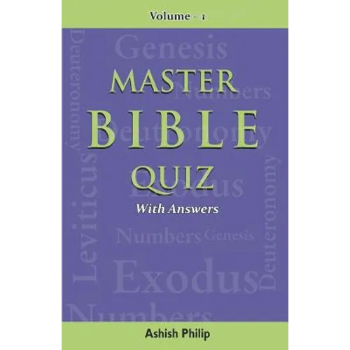 Master Bible Quiz-Vol-1: With Answers